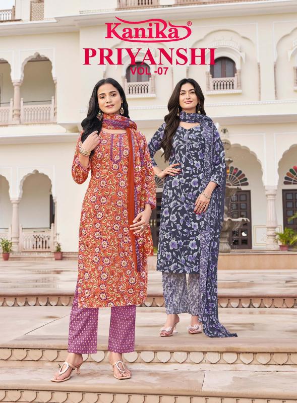 Kanika priyanshi vol 7 western kurtis wholesale